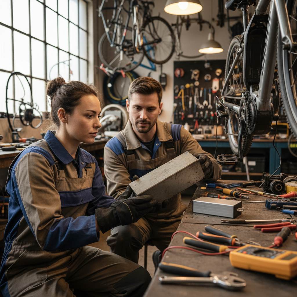 ตะกั่วกรด vs ลิเธียม? ปี 2026 เลือกแบตเตอรี่ E-Bike แบบไหนคุ้มสุด? เจาะลึกอายุใช้งานและความแรง - lead-acid-vs-lithium-battery-comparison-2026