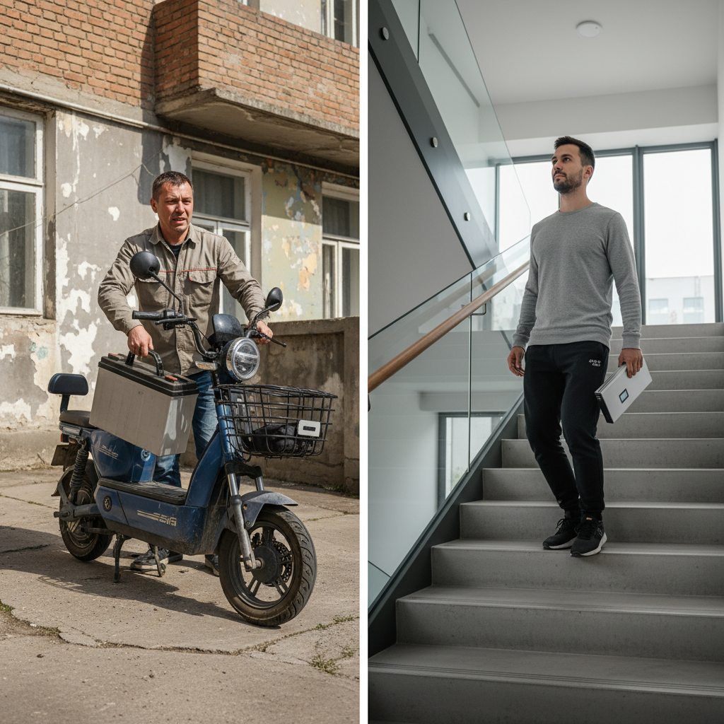 ถูกแต่หนัก? 'แบตตะกั่ว vs ลิเธียม' เลือก E-Bike รุ่นไหนคุ้มตังค์สุด - lead-acid-vs-lithium-battery-comparison