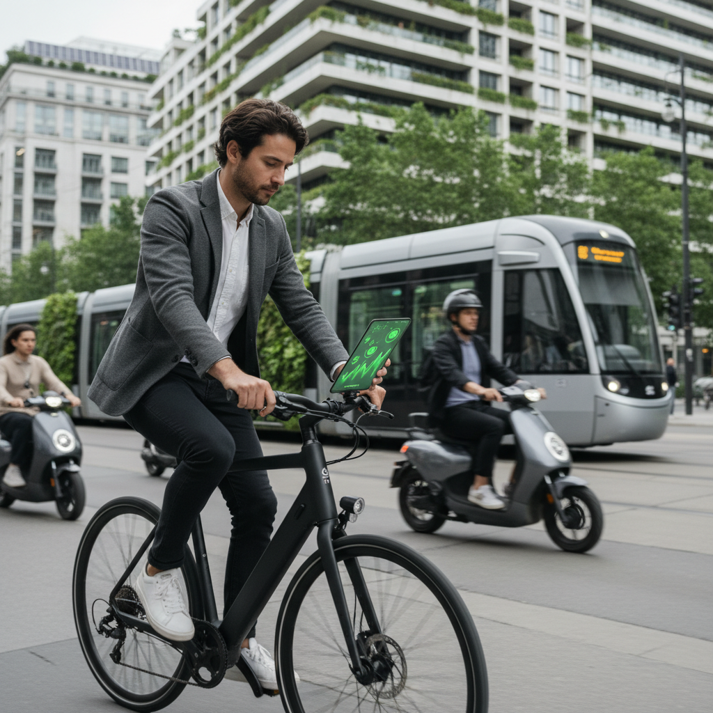 ขี่รถไฟฟ้าแล้วรวย? เจาะเทรนด์ “Personal Carbon Credit” ปี 2027 เปลี่ยนระยะทางเป็นส่วนลด! - personal-carbon-credit-trend-ebike-2027