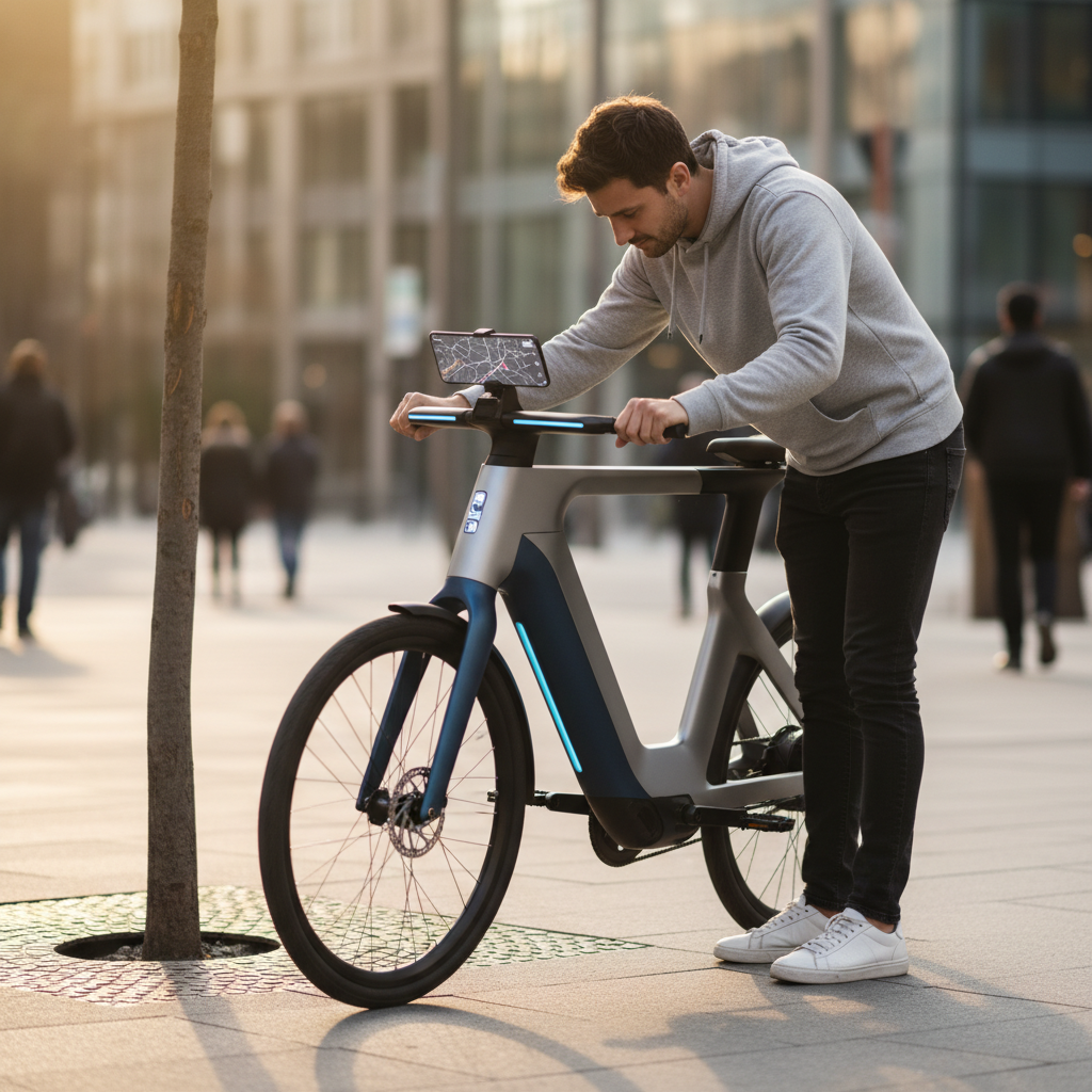 รถหาย? ไม่ต้องกลัว! เจาะเทรนด์ 2027 'Smart E-Bike' ฝังชิป GPS + AI สแกนหน้าสตาร์ทรถ - smart-ebike-ai-iot-trend-2027-technology
