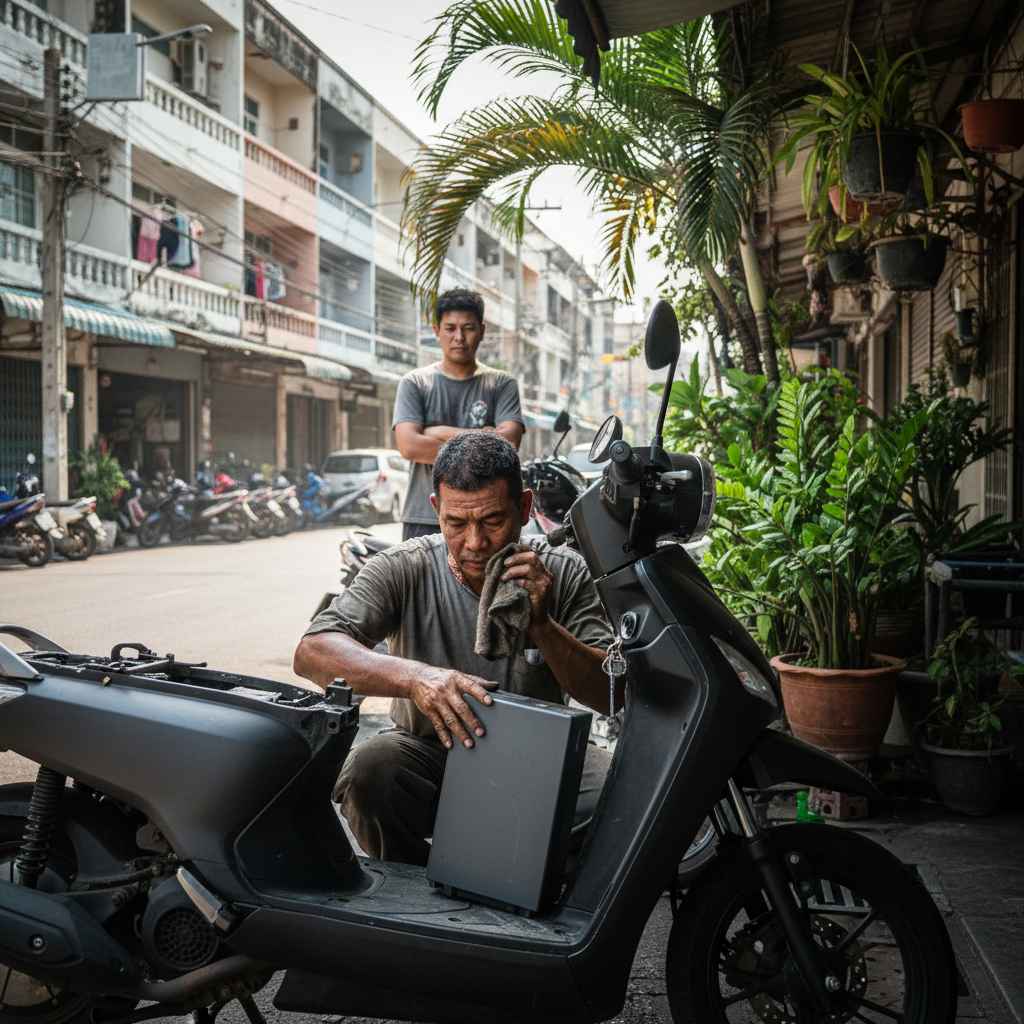 เทรนด์ 'แบตฯ เกลือ' มาแรงปี 2026! ถูกกว่าลิเธียม ทนแดดไทยจริงไหม? - sodium-ion-battery-trend-ebike-2026