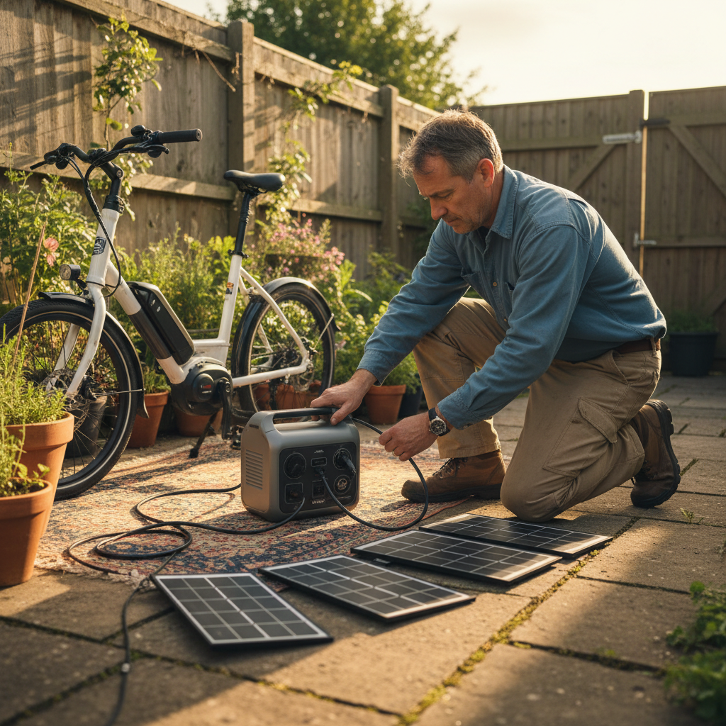 ค่าไฟแพงต้องดู! เทรนด์ 'Solar Kit' 2026 ชาร์จ E-Bike ฟรีไม่ง้อปลั๊ก - solar-kit-ebike-charging-trend-2026