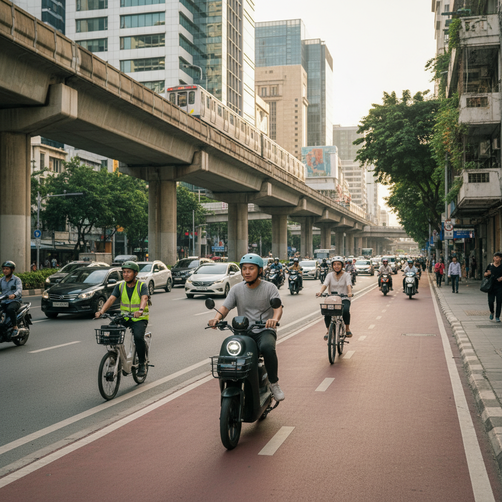 สรุปกฎหมายจราจร 2026: E-Bike/สกู๊ตเตอร์ไฟฟ้า ขี่เลนไหนไม่โดนจับ? เรื่องต้องรู้ก่อนออกถนนใหญ่ - traffic-law-update-2026-ebike-scooter-regulations