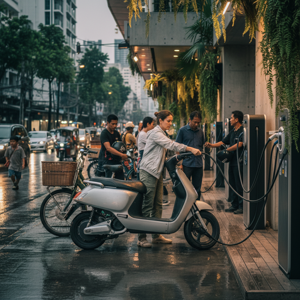 สายเส้นเดียวจบ! ลุ้นมาตรฐาน 'Universal Plug' ปลายปี 2026 ปฏิวัติที่ชาร์จ E-Bike ทั่วไทย - universal-charger-standard-ebike-thailand-2026