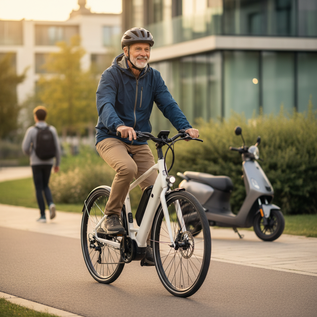 จับตา EV 2026! E-Bike ผสาน AI กันชนอัตโนมัติ ปลอดภัยวัยเก๋า - 2026-ai-ebike-safety-trend