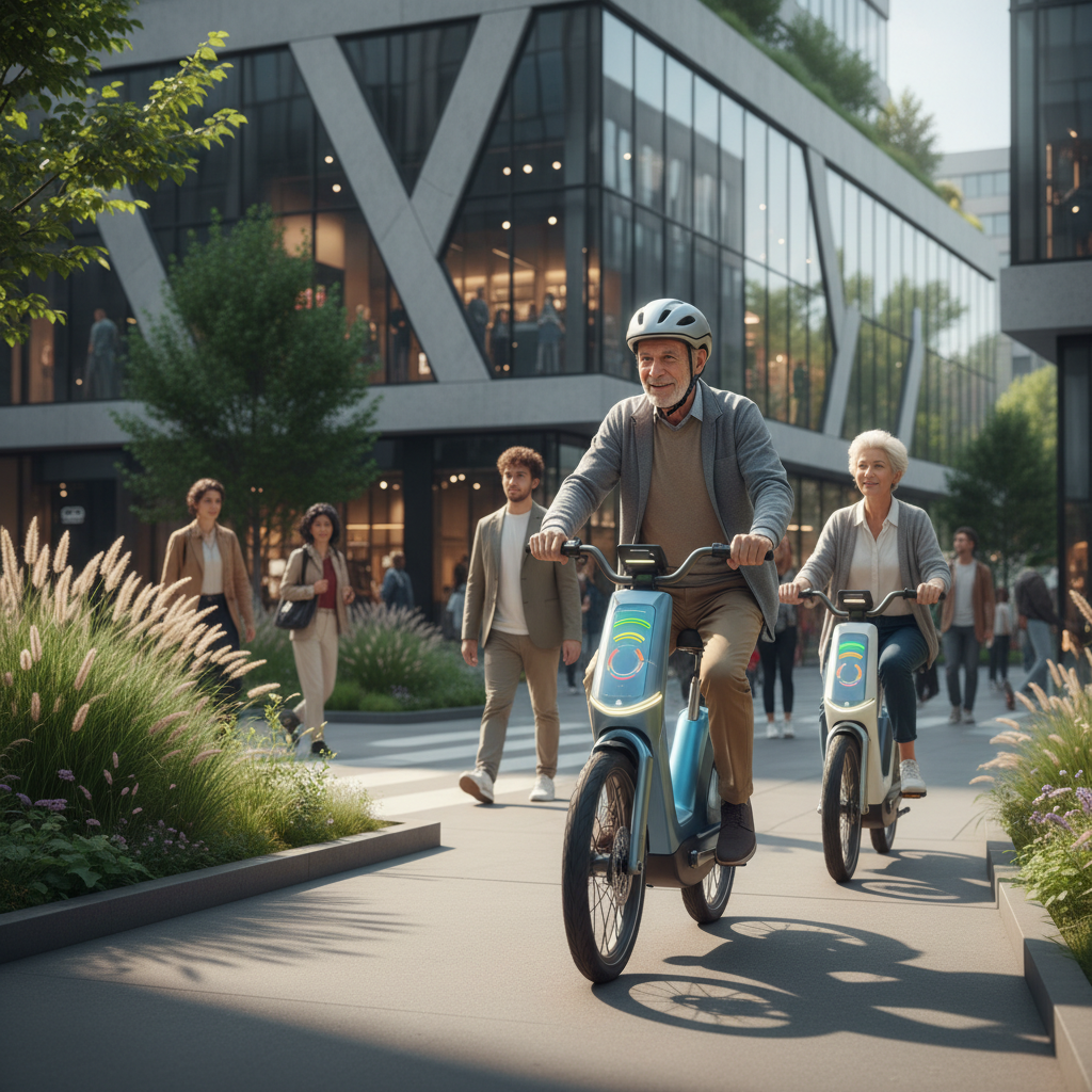 เทรนด์ EV 2026! E-Bike ติด AI ช่วยเบรก ปลอดภัยผู้สูงวัย - 2026-ai-ebike-safety-trend