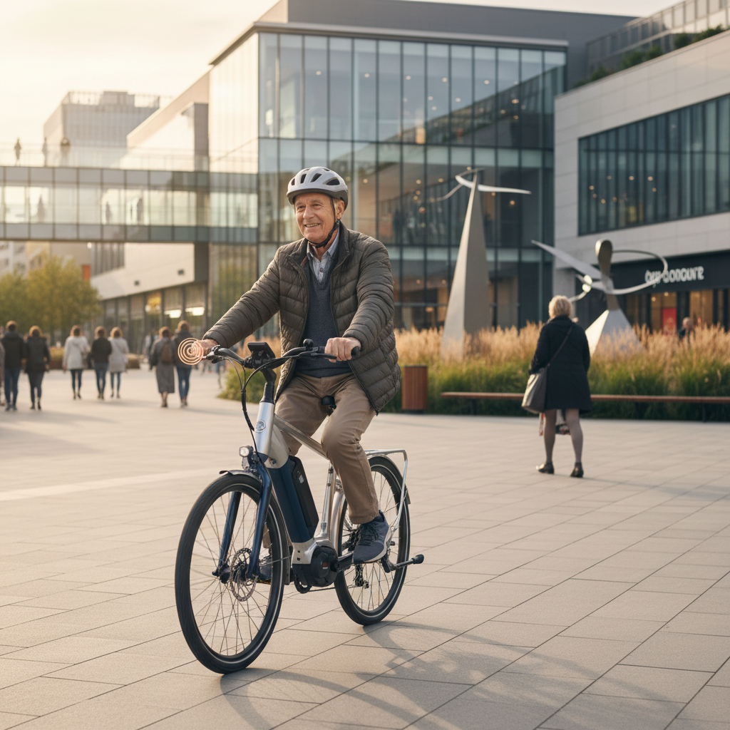 นวัตกรรม 2026: E-Bike ระบบ AI ป้องกันชนเพื่อวัยเก๋า - 2026-ai-safe-ebike-innovation