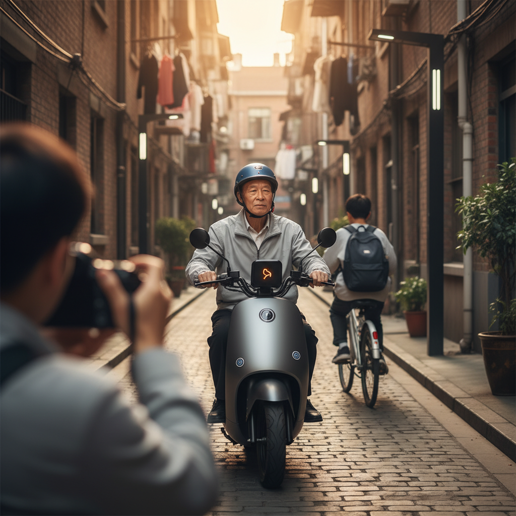 รีวิวเทรนด์ 2026: ระบบ AI ตรวจจับจุดบอด สกู๊ตเตอร์ EV - 2026-ai-smart-sensor-scooter