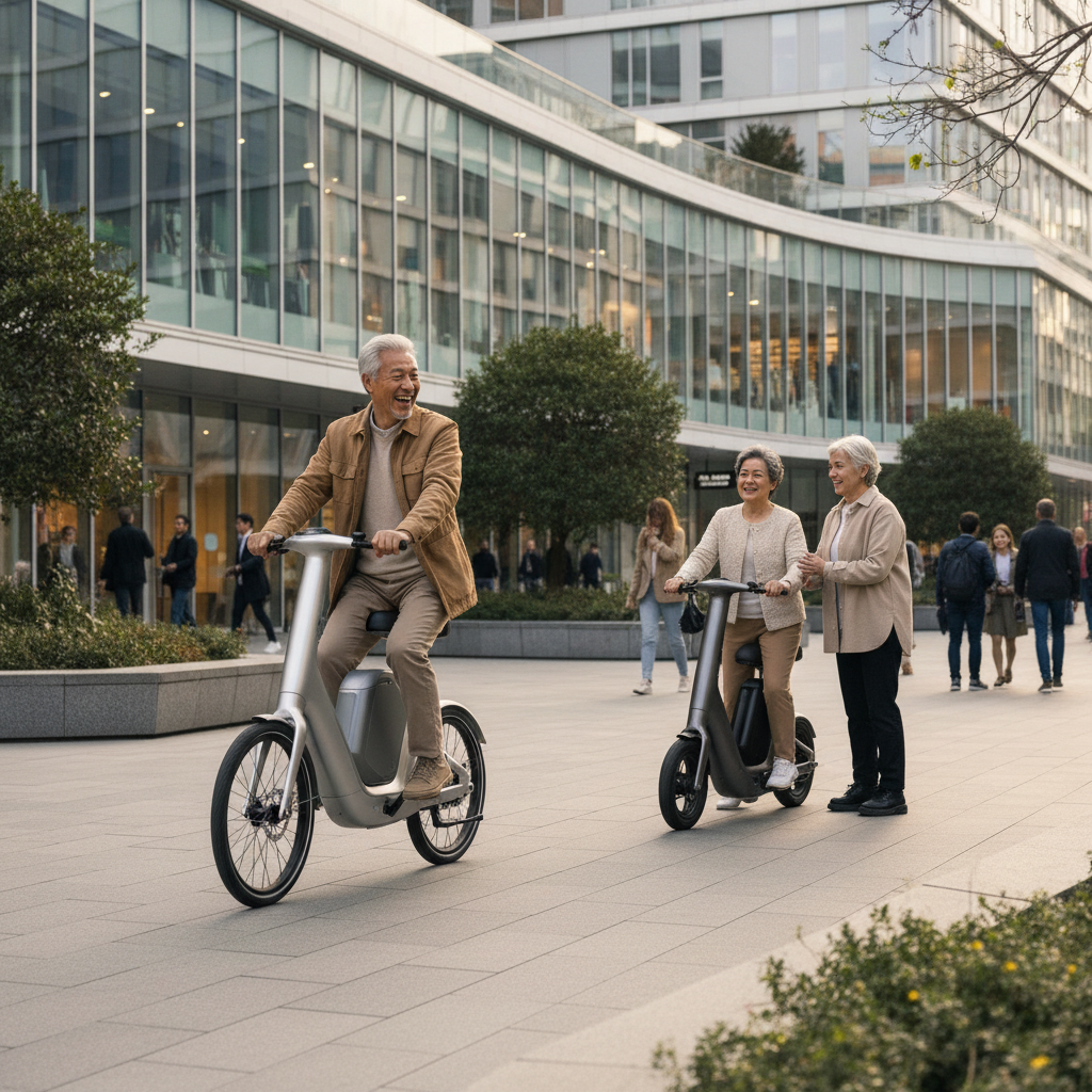 เทรนด์ 2026: นวัตกรรม E-Bike ทรงตัวอัตโนมัติเพื่อวัยเก๋า - 2026-autobalance-ebike-tech