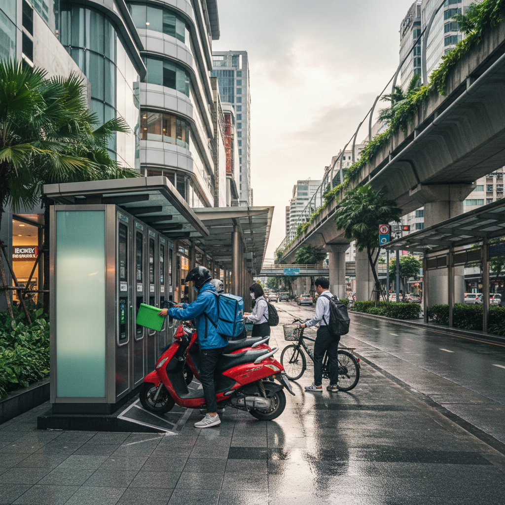 อัปเดตเทรนด์ 2026! สถานีสลับแบตเตอรี่ E-Bike เติบโตทั่วไทย - 2026-battery-swap-ebike-trend