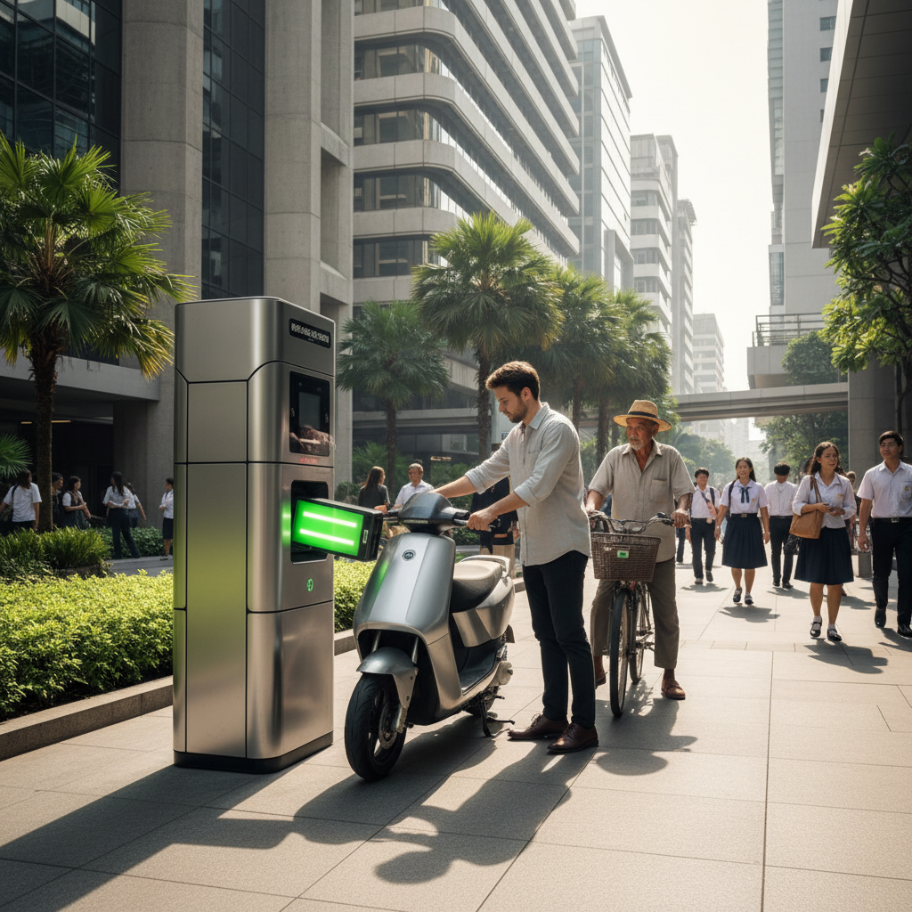 อนาคต EV 2026: ตู้สลับ Battery ดันยอด E-Bike โตกระโดด - 2026-battery-swap-ev-trend