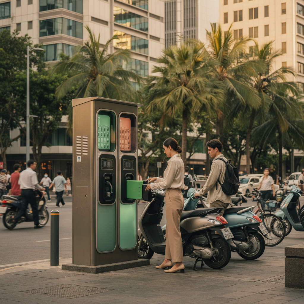 เทรนด์ EV ล่าสุด 2026! ยุคสถานีสลับแบตเตอรี่ E-Bike - 2026-battery-swap-ev-trend