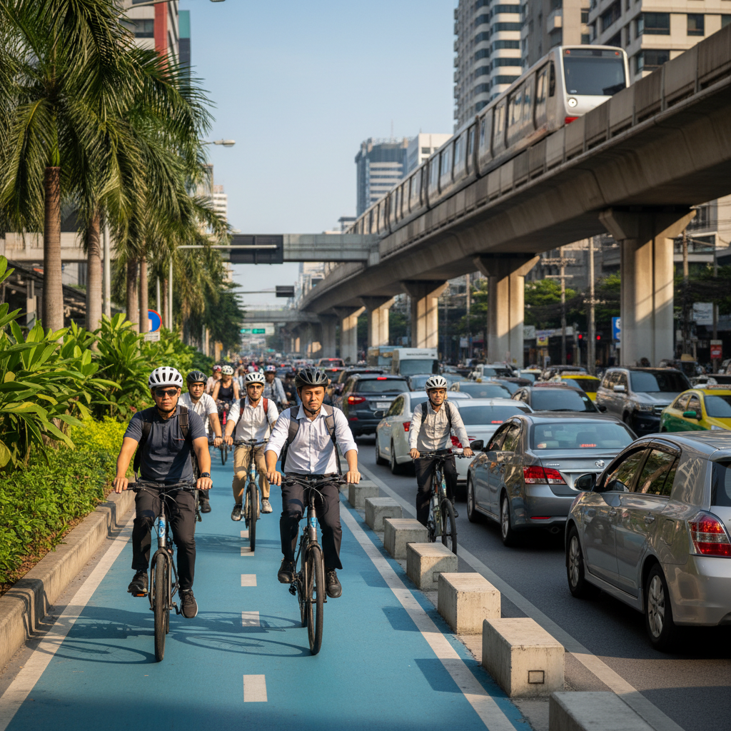 กทม. จ่อขยายเลนจักรยาน 2026! ดันเทรนด์ E-Bike พุ่ง - 2026-bkk-bike-lane-ebike