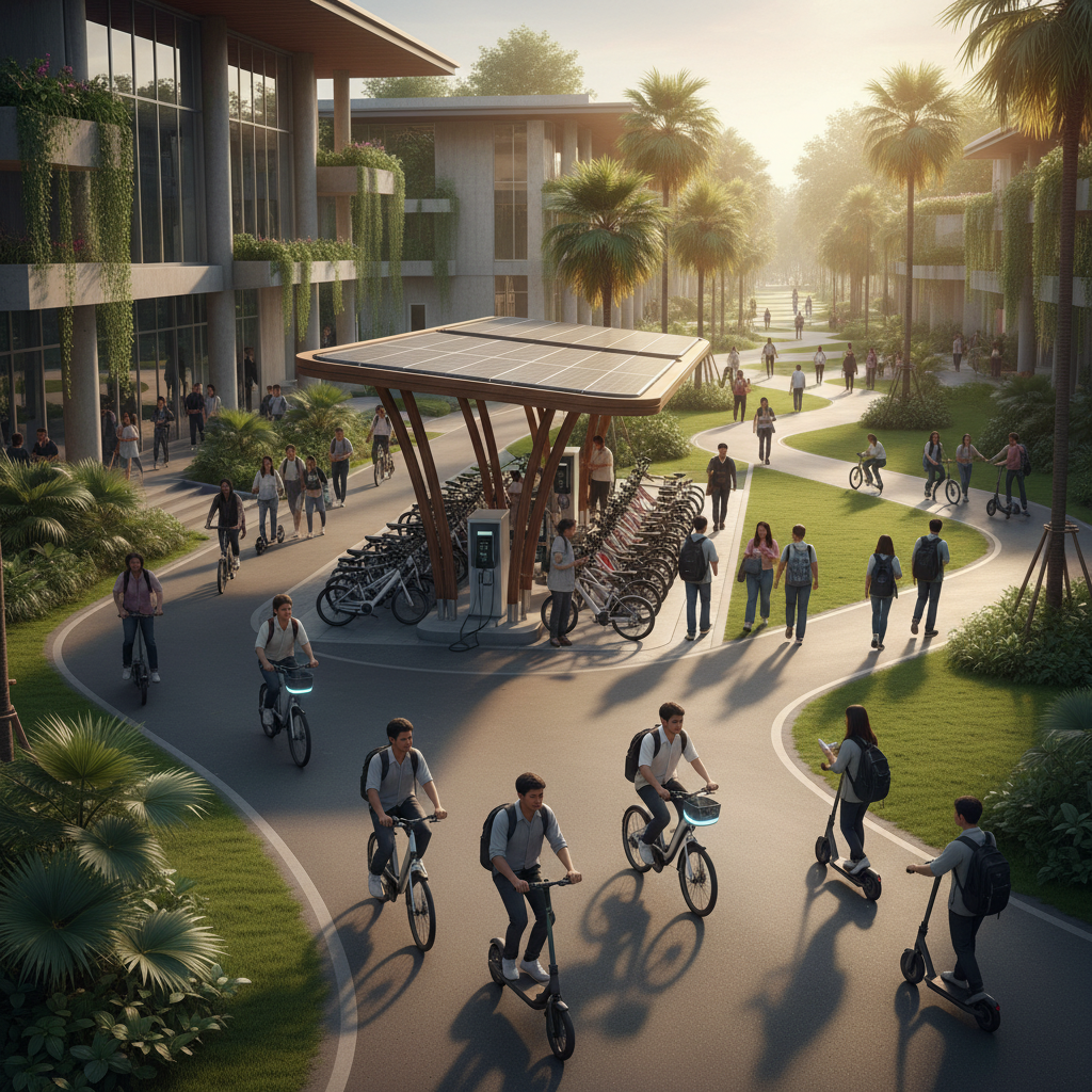 เทรนด์แคมปัส 2026: มหา'ลัยดัน E-Bike พาหนะหลักรับยุค EV - 2026-campus-ebike-ev-trend