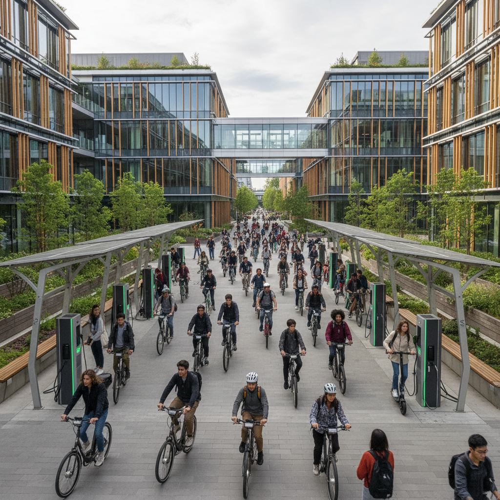 เจาะเทรนด์แคมปัส 2026! นศ. แห่ใช้ E-Bike ประหยัดค่าน้ำมัน - 2026-campus-ebike-ev-trend