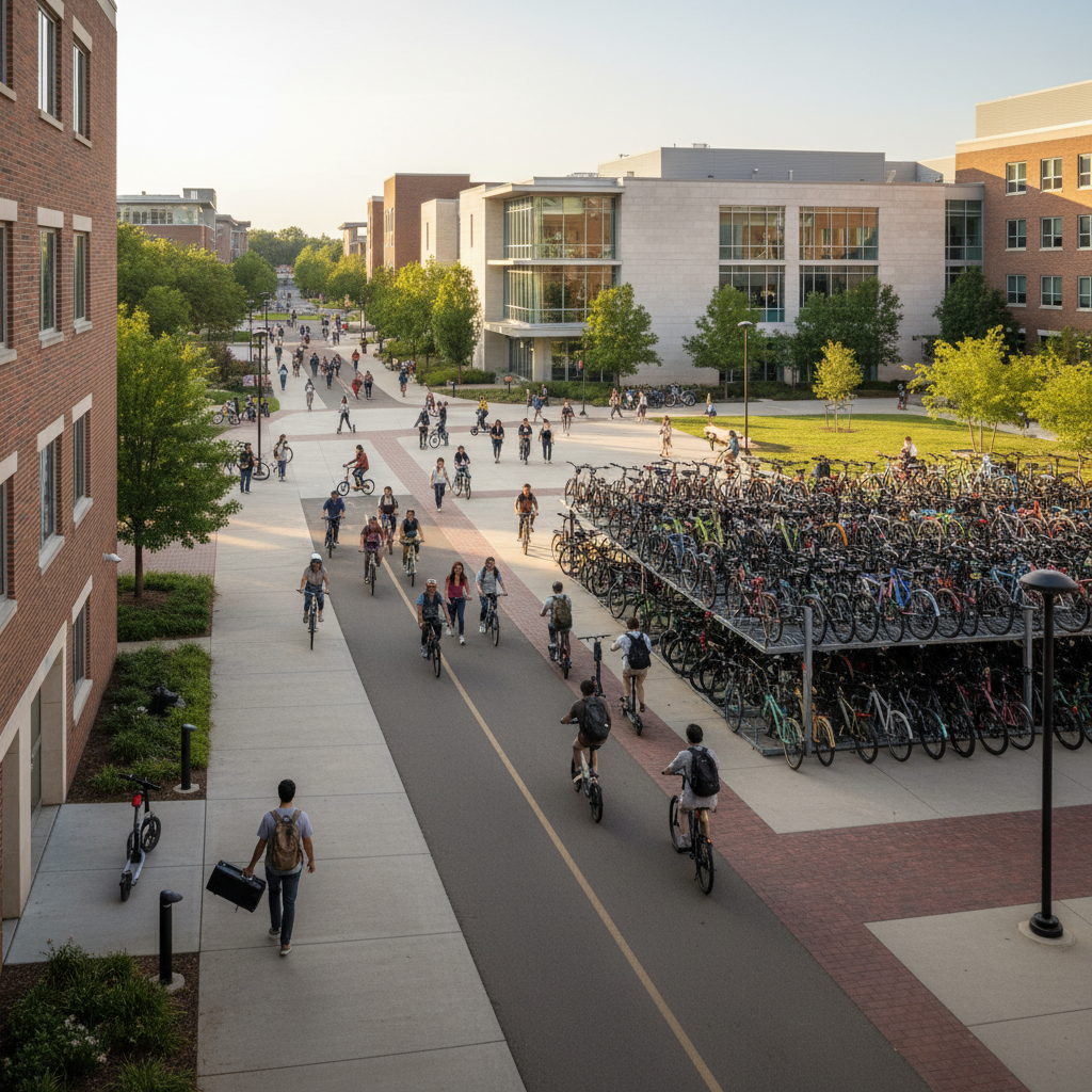 เทรนด์แคมปัส 2026! นักศึกษาแห่ใช้ E-Bike เซฟค่าน้ำมัน - 2026-campus-ebike-student-trend