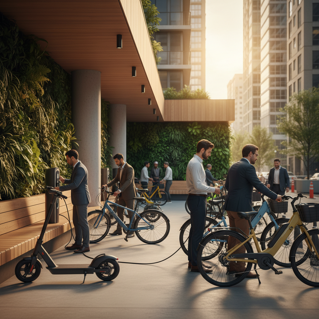 เทรนด์อสังหาฯ 2026! คอนโดเตรียมผุดโซนชาร์จ E-Bike - 2026-condo-ebike-charging-trend