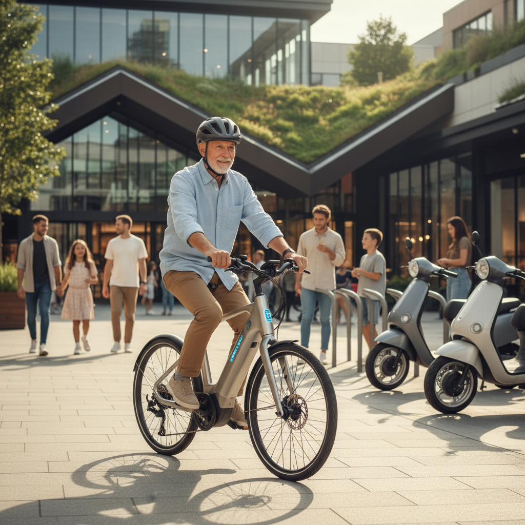 อนาคต EV ปี 2026: ระบบเบรก AI บน E-Bike เพื่อผู้สูงวัย - 2026-ebike-ai-safety-tech
