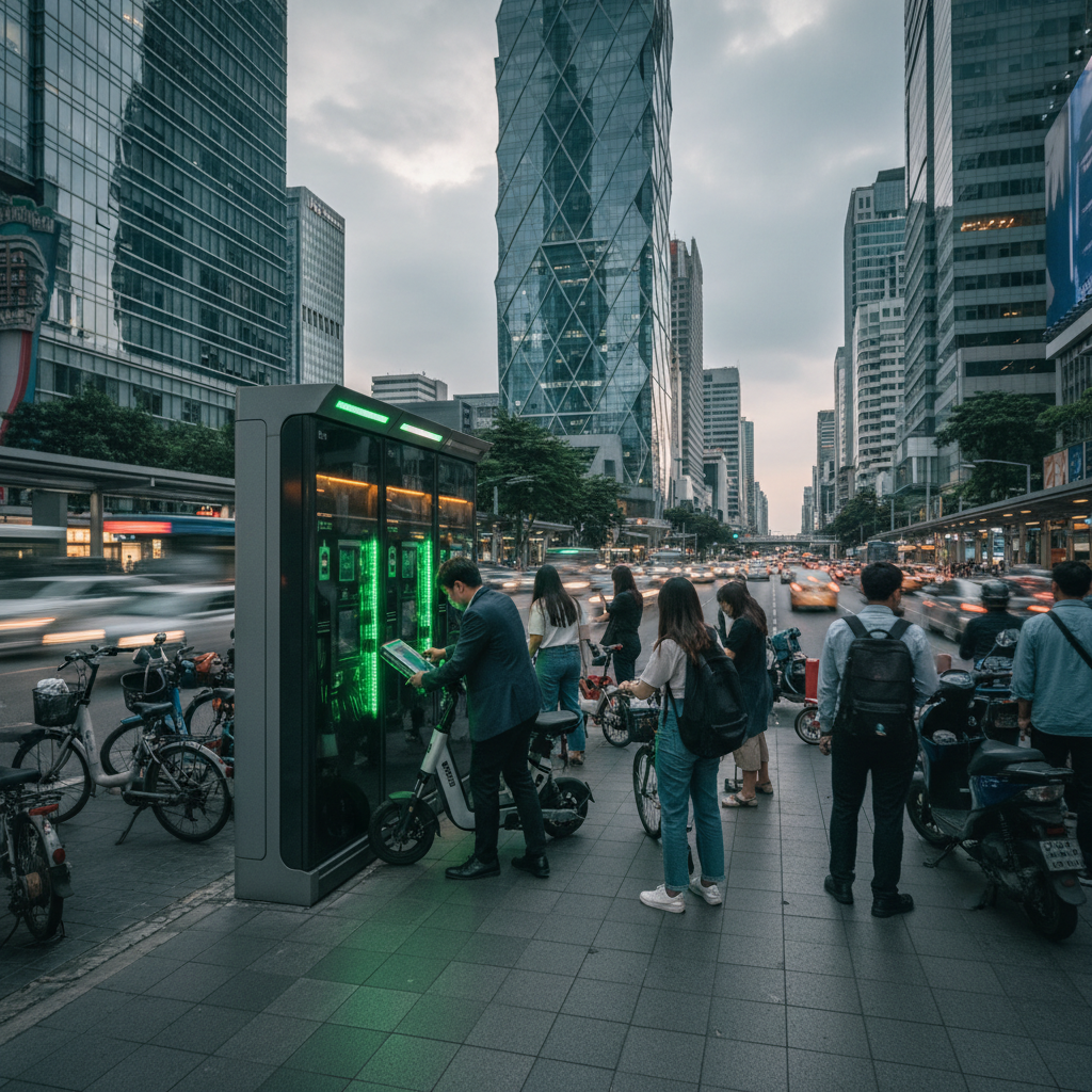 เทรนด์ EV 2026: ระบบสลับแบตเตอรี่ E-Bike ชาร์จไวไม่ต้องรอ - 2026-ebike-battery-swap-trend