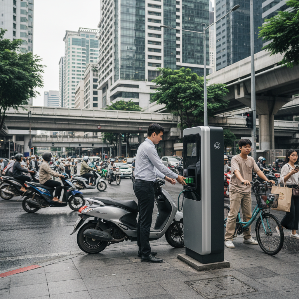 อัปเดตเทรนด์ 2026: ตู้สลับแบตเตอรี่ E-Bike แก้ปัญหารอชาร์จ - 2026-ebike-battery-swap-trend