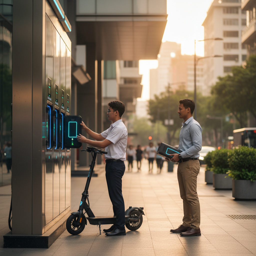 เทรนด์ 2026! ตู้สลับแบตเตอรี่ E-Bike ชาร์จไวไม่ต้องรอ - 2026-ebike-battery-swap-trend