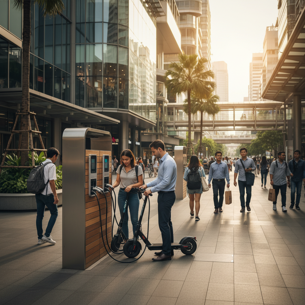 เทรนด์โลก 2026: สถานีชาร์จ E-Bike จ่อผุดทั่วไทยครึ่งปีหลัง - 2026-ebike-charging-station-trend