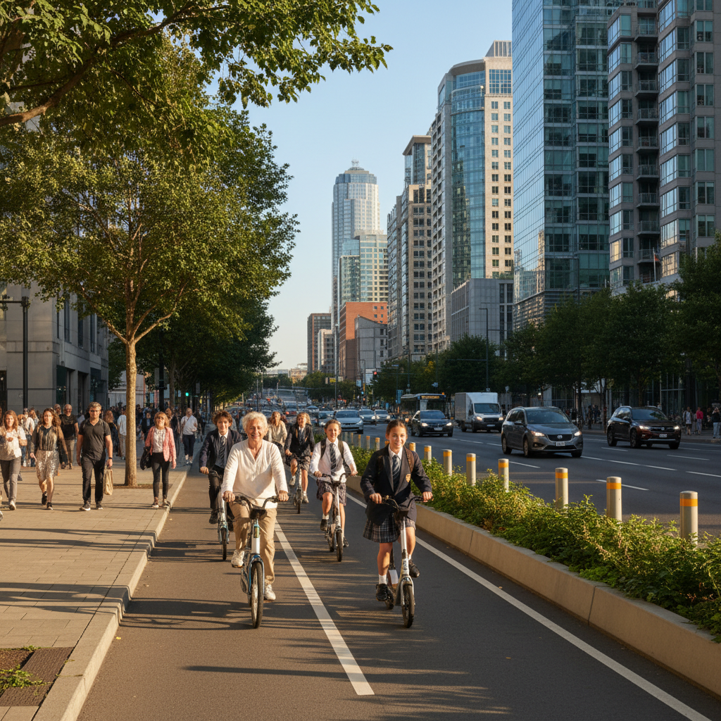 ข่าวดี 2026! ท้องถิ่นจ่อผุด 'เลน E-Bike' ปลอดภัยขั้นสุด - 2026-ebike-lane-city-trend