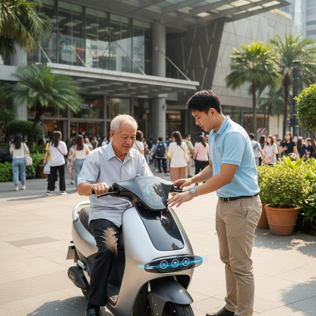 อนาคต EV ไทย! ส่องเทคโนโลยีเซ็นเซอร์กันชน E-Bike ปี 2026 - 2026-ebike-smart-safety-sensor