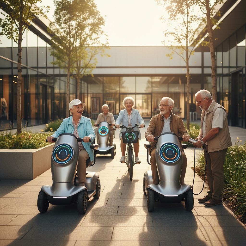 อัปเดตเทคโนโลยี EV 2026! สกู๊ตเตอร์และ E-Bike ผู้สูงวัย - 2026-elderly-ebike-safety-trend
