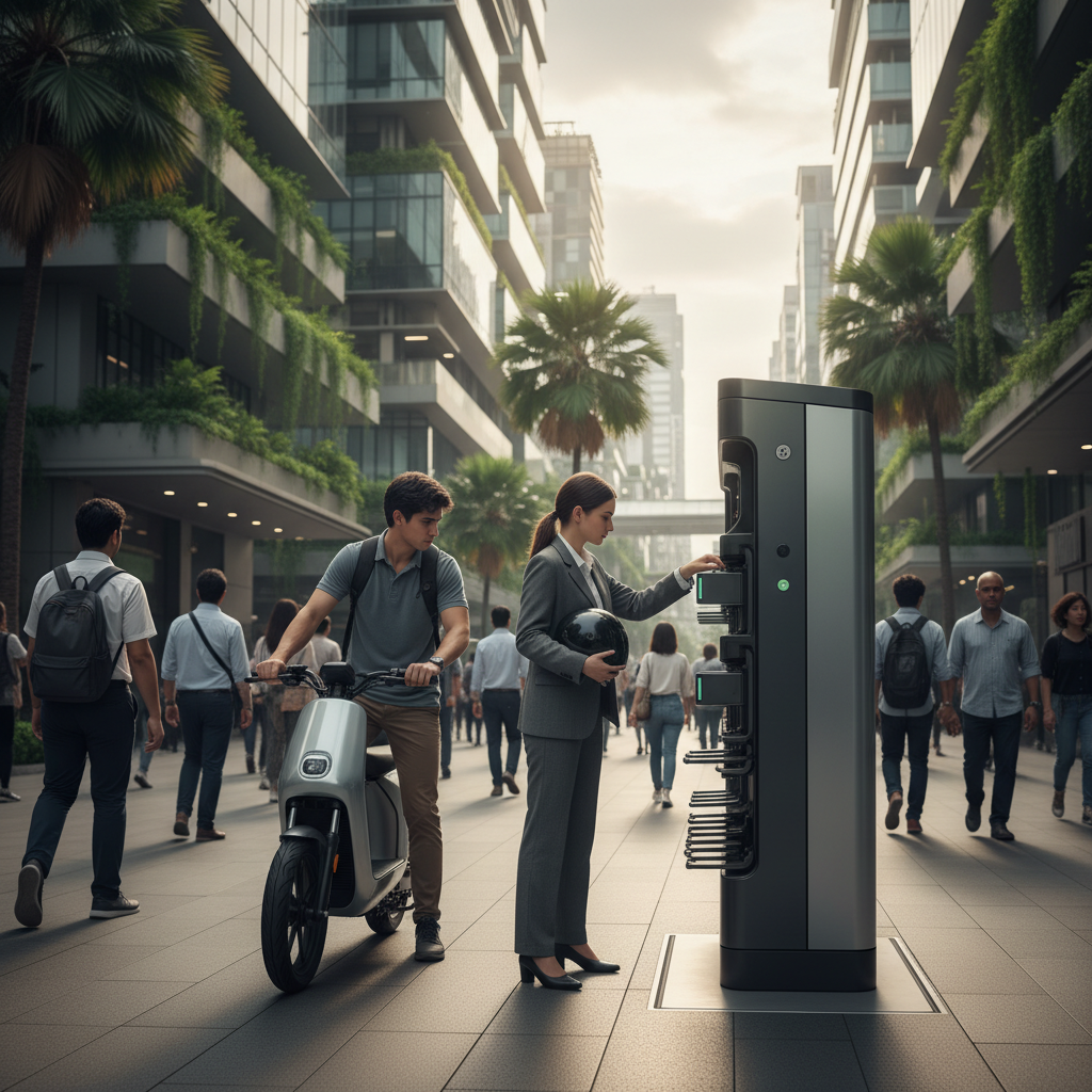 อนาคต EV 2026! เทรนด์สลับแบตเตอรี่ E-Bike ไวใน 1 นาที - 2026-ev-battery-swap-trend