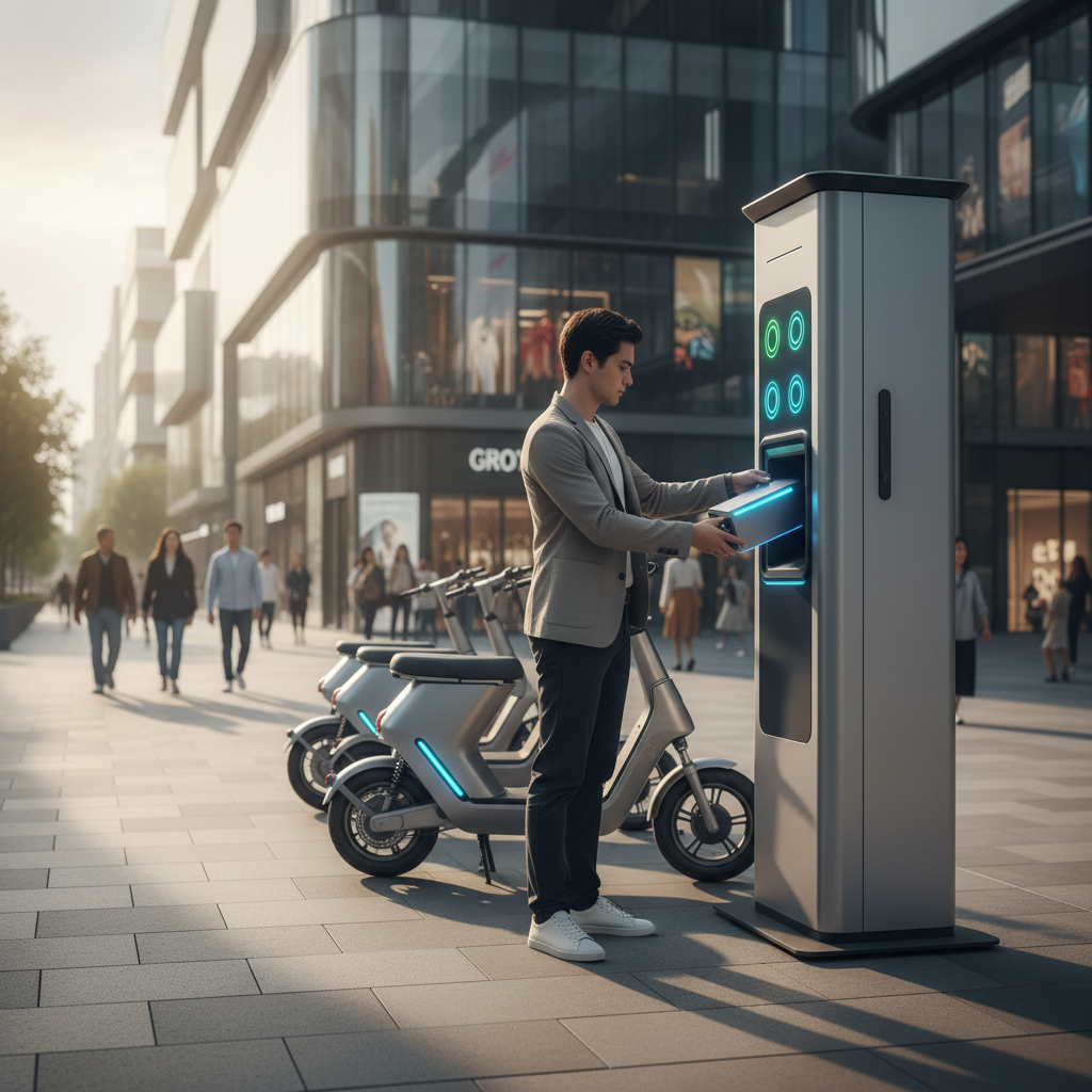 เจาะเทรนด์ 2026! ตู้สลับแบตเตอรี่ E-Bike บอกลาการรอชาร์จ - 2026-ev-battery-swap-trend