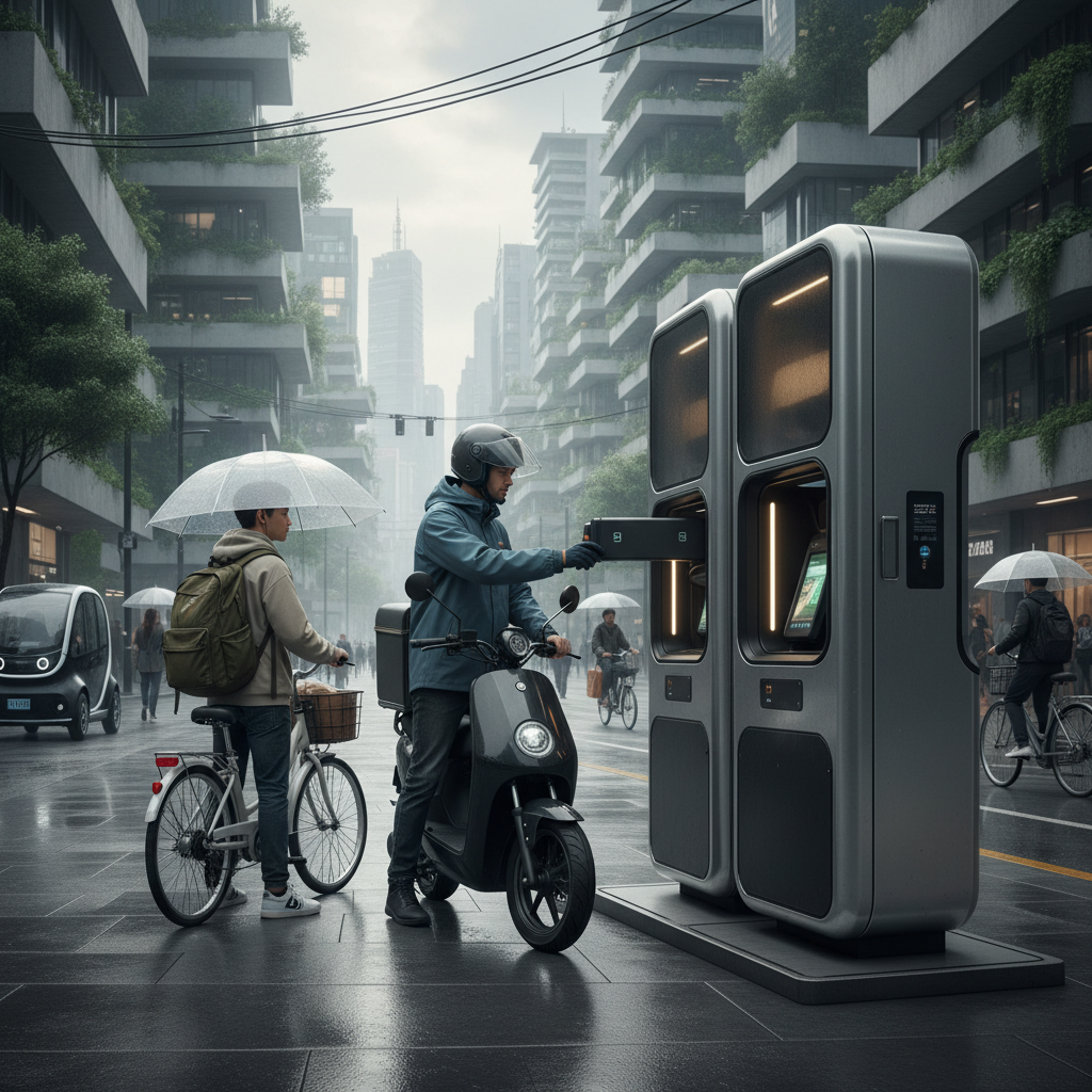 จับตา EV 2026! ตู้สลับแบตเตอรี่ E-Bike ไม่ต้องรอชาร์จ - 2026-ev-battery-swapping-trend