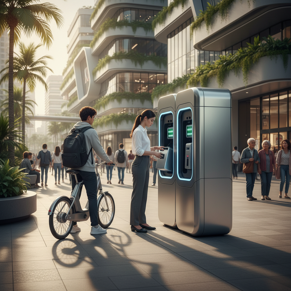 อนาคต EV 2026! เทรนด์ตู้สลับแบตเตอรี่ E-Bike ลดเวลารอชาร์จ - 2026-ev-battery-swapping-trend