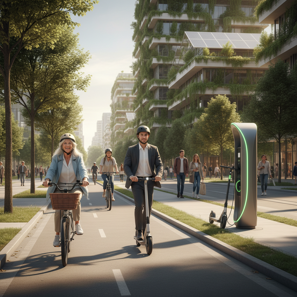 อัปเดตผังเมือง 2026! เลนพิเศษหนุนใช้ E-Bike ขี่ง่าย ปลอดภัย - 2026-ev-bike-lane-policy