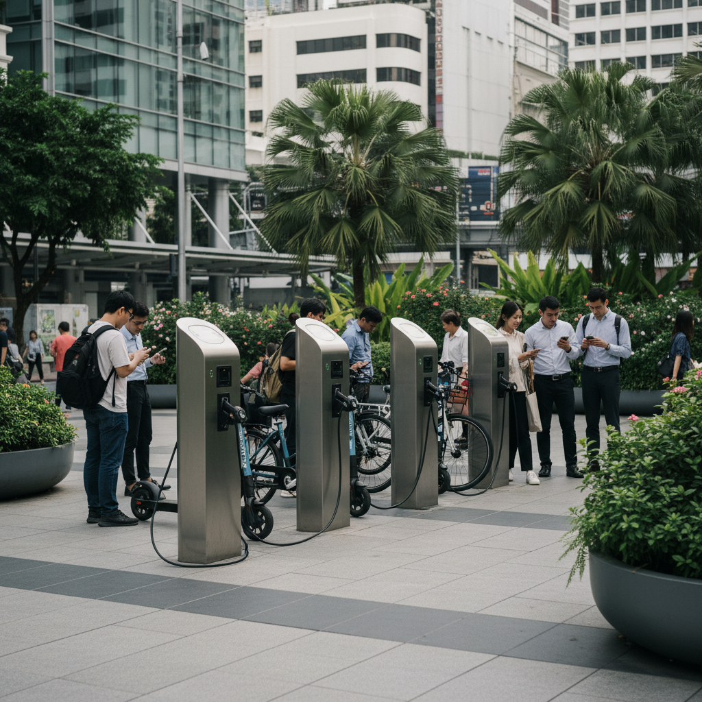 วิเคราะห์นโยบาย EV 2026! เทรนด์ขยายจุดชาร์จ E-Bike ทั่วไทย - 2026-ev-charging-station-trend