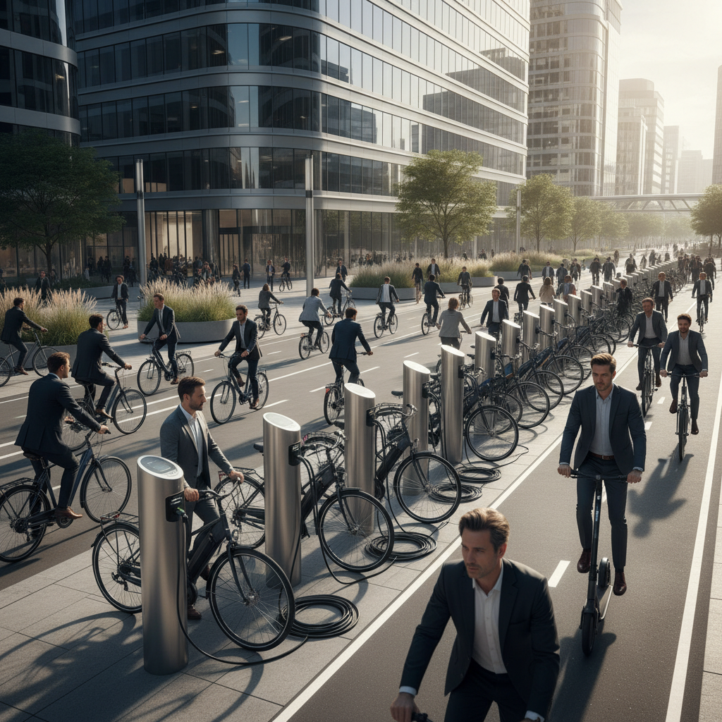 อนาคต EV 2026! นักวิเคราะห์ชี้วัยทำงานแห่ใช้ E-Bike แทนรถ - 2026-ev-commuter-ebike-trend
