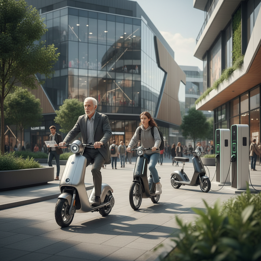อนาคต EV 2026! เทคโนโลยีขับขี่ปลอดภัยพลิกโฉมสกู๊ตเตอร์ - 2026-ev-safety-scooter-trend