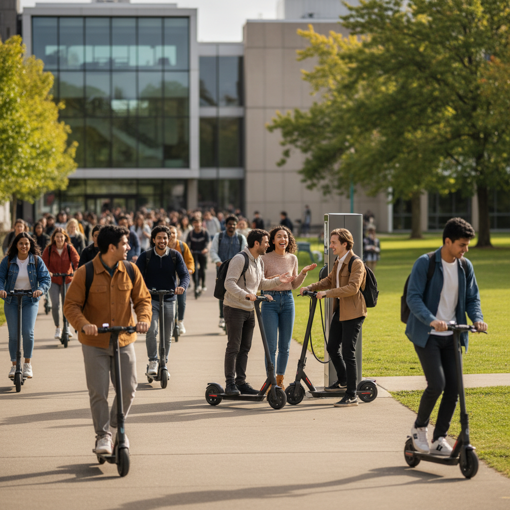 เจาะเทรนด์ 2026: สกู๊ตเตอร์ไฟฟ้า EV ไอเทมฮิตรับเปิดเทอม - 2026-ev-scooter-student-trend