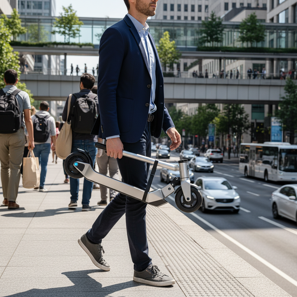 เทรนด์ 2026! สกู๊ตเตอร์ไฟฟ้าพับได้ ไอเทมฮิตวัยทำงานยุค EV - 2026-foldable-scooter-ev-trend