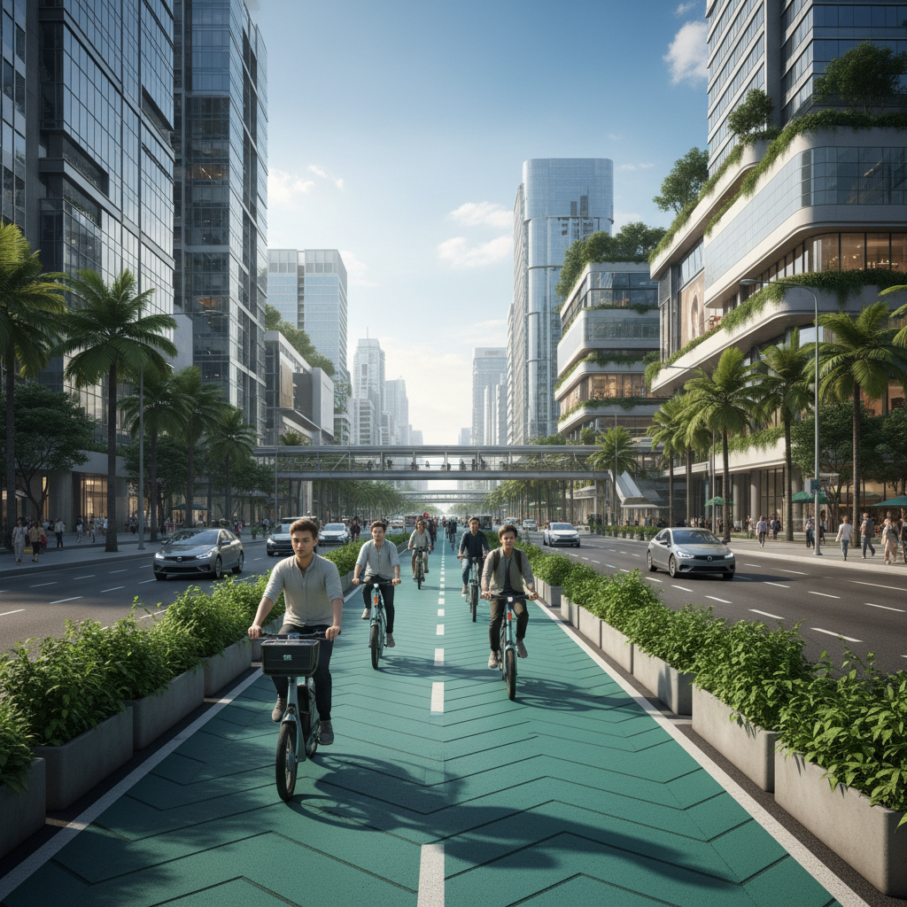 เทรนด์รัฐ 2026! จ่อผุดนโยบายเลนพิเศษหนุนใช้ E-Bike - 2026-gov-ebike-lane-policy