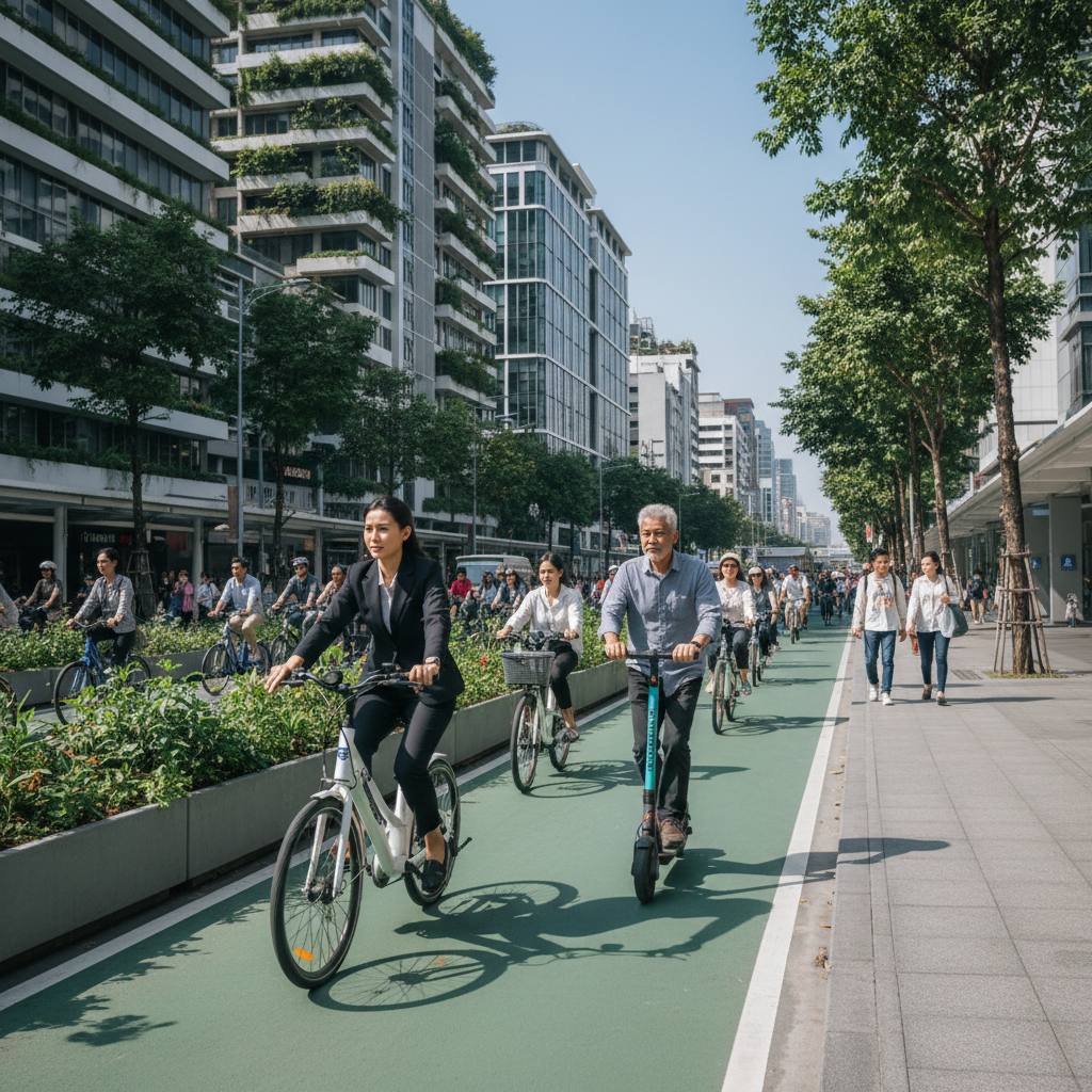 นโยบาย 2026! รัฐจ่อขยายเลน EV หนุนใช้ E-Bike ลดฝุ่น PM2.5 - 2026-government-ev-lane-policy