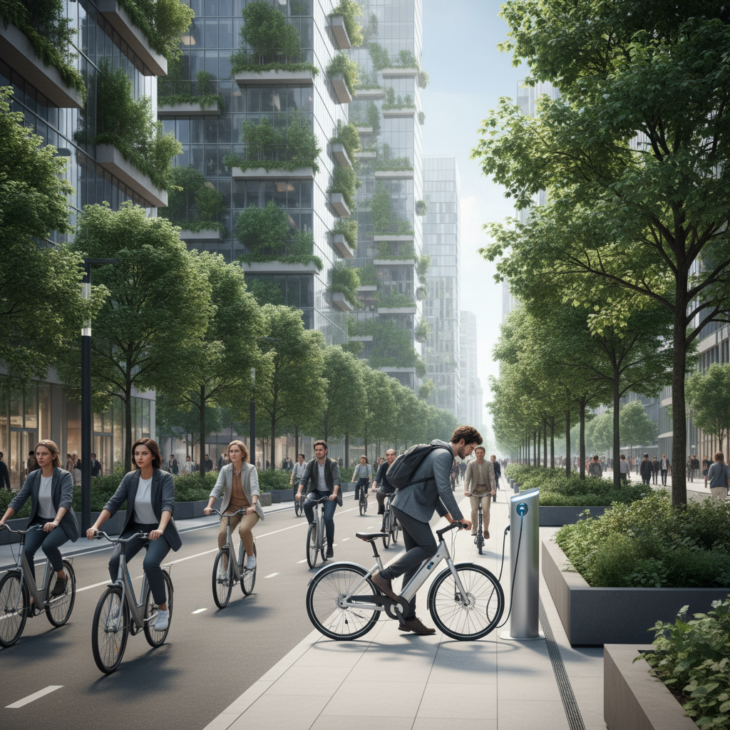 เจาะนโยบายเมืองสีเขียว 2026! รัฐหนุน E-Bike เซฟพลังงาน - 2026-green-city-ebike-policy