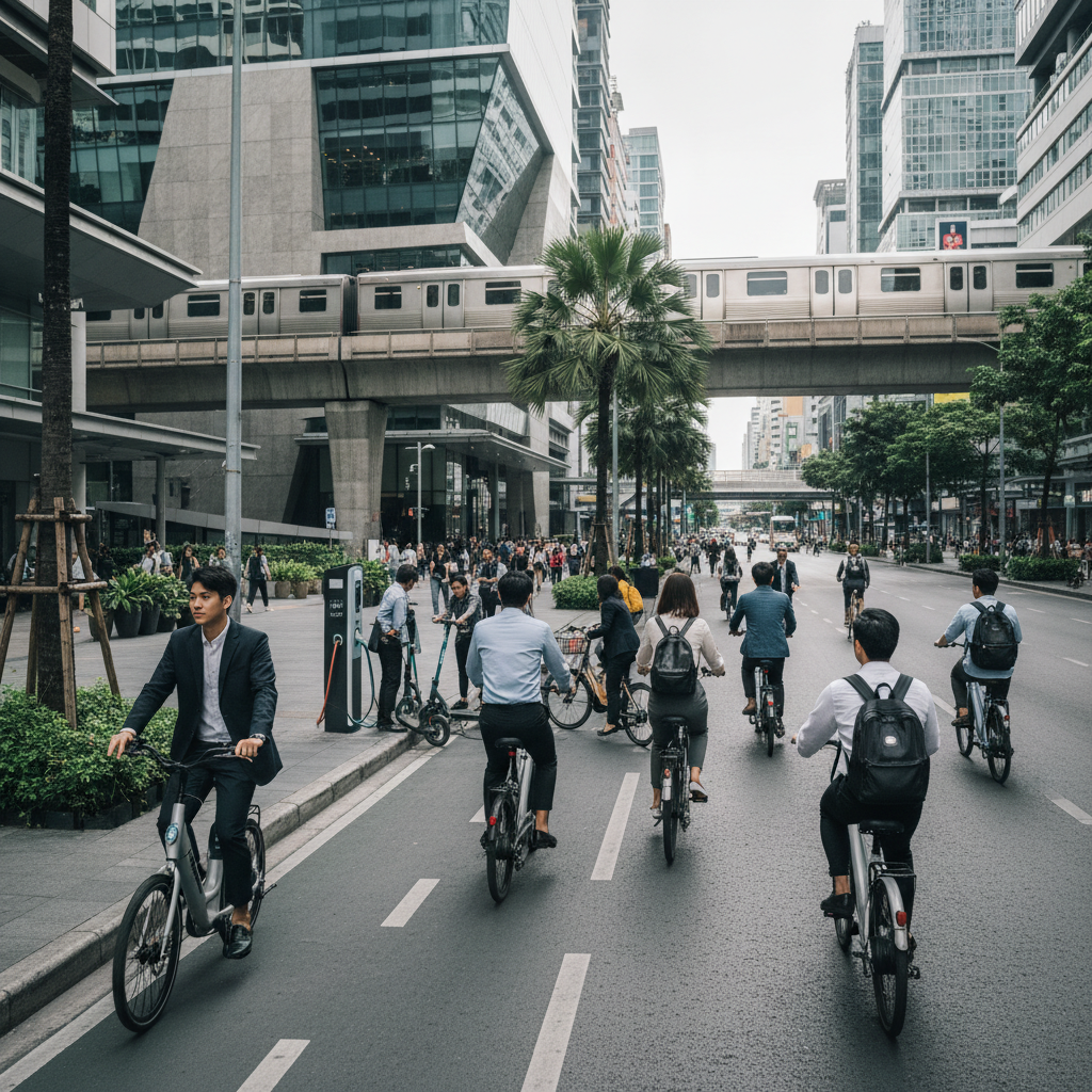 กูรูชี้เทรนด์ 2026: Micro-Mobility ดัน E-Bike ฮิตทั่วไทย - 2026-micro-mobility-ebike-trend