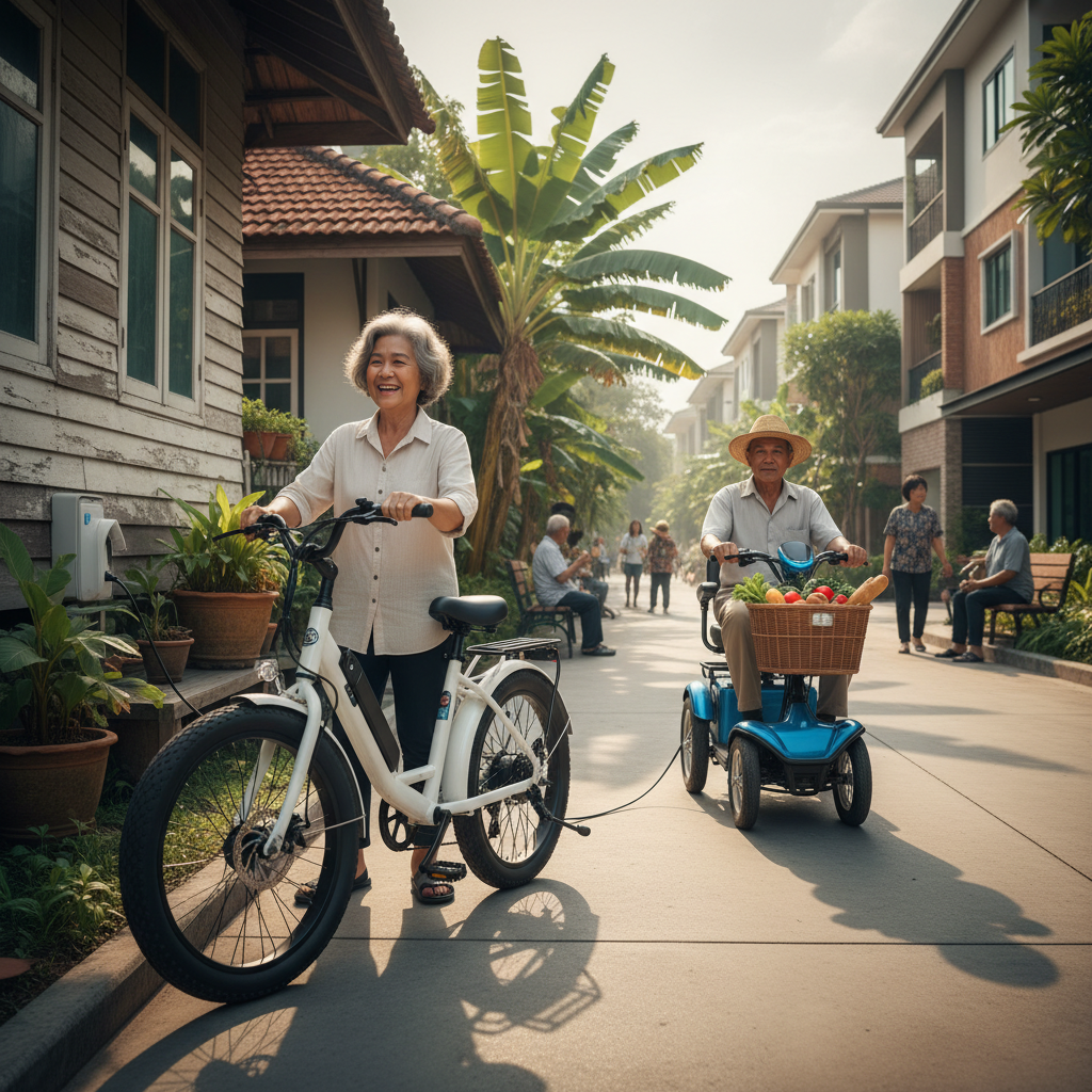 วิเคราะห์ตลาด 2026: E-Bike ผู้สูงวัยยอดพุ่ง - 2026-senior-ebike-market-trend