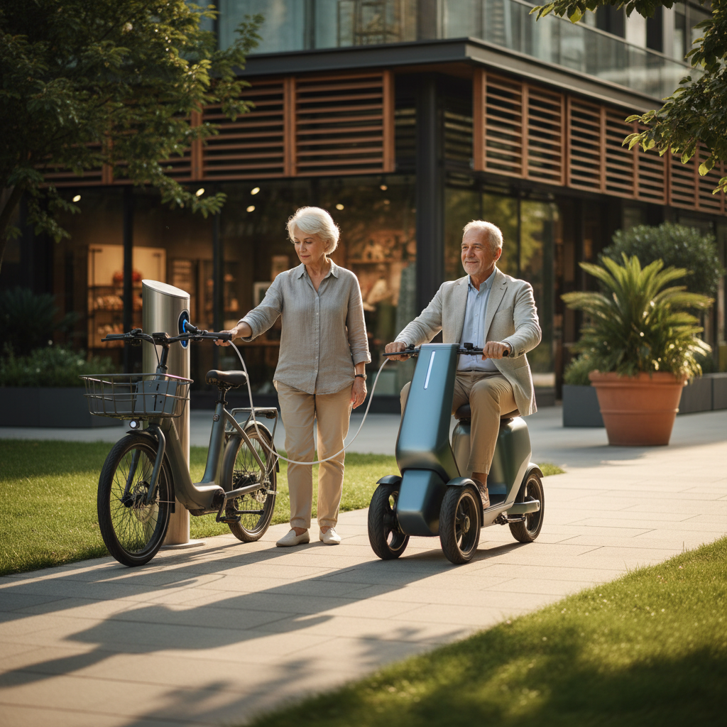 เทรนด์ EV สูงวัย 2026! นวัตกรรมสกู๊ตเตอร์ขับขี่ปลอดภัย - 2026-senior-safe-ev-scooter