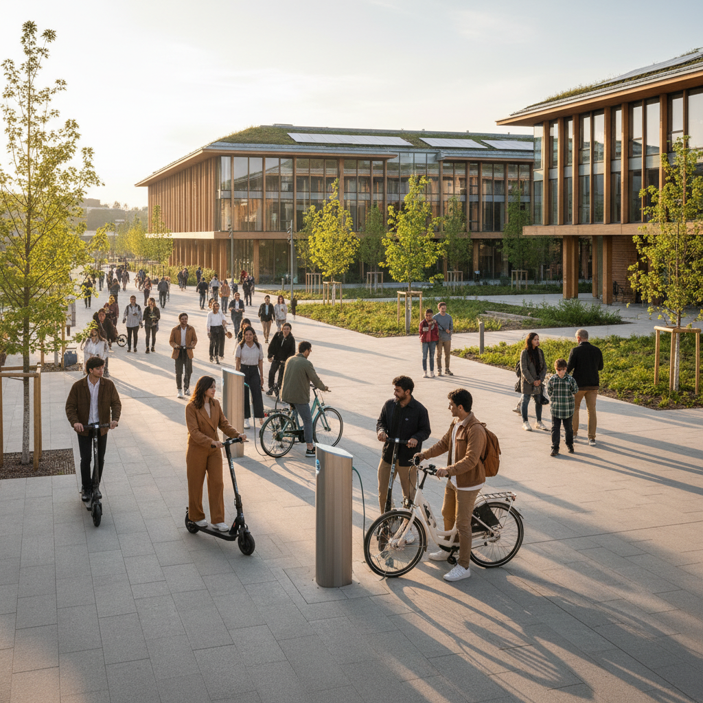 อัปเดตเทรนด์ 2026! มหาลัยยุคใหม่ดันนักศึกษาใช้ EV - 2026-smart-campus-ev-trend