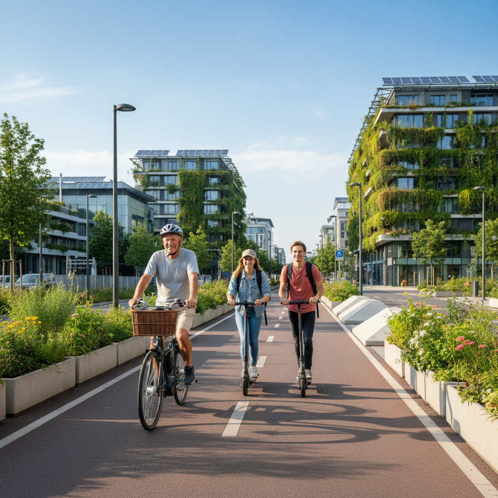 นโยบายเมืองอัจฉริยะ 2026! ดันเลนพิเศษ E-Bike ขับขี่ปลอดภัย - 2026-smart-city-ebike-lane