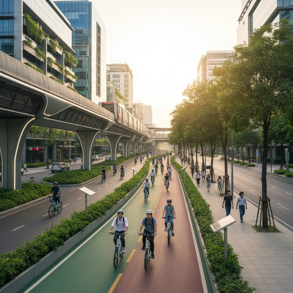 จับตานโยบาย 2026: ภาครัฐลุยสร้าง Smart City ขยายเลน E-Bike - 2026-smart-city-ebike-lanes