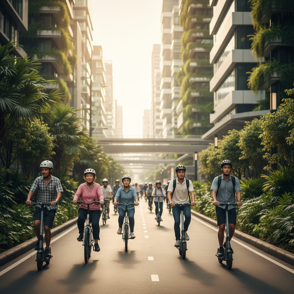 ข่าวดีชาว EV! ลุ้นขยายเลน E-Bike รับเทรนด์สมาร์ทซิตี้ 2026 - 2026-smart-city-ebike-lanes