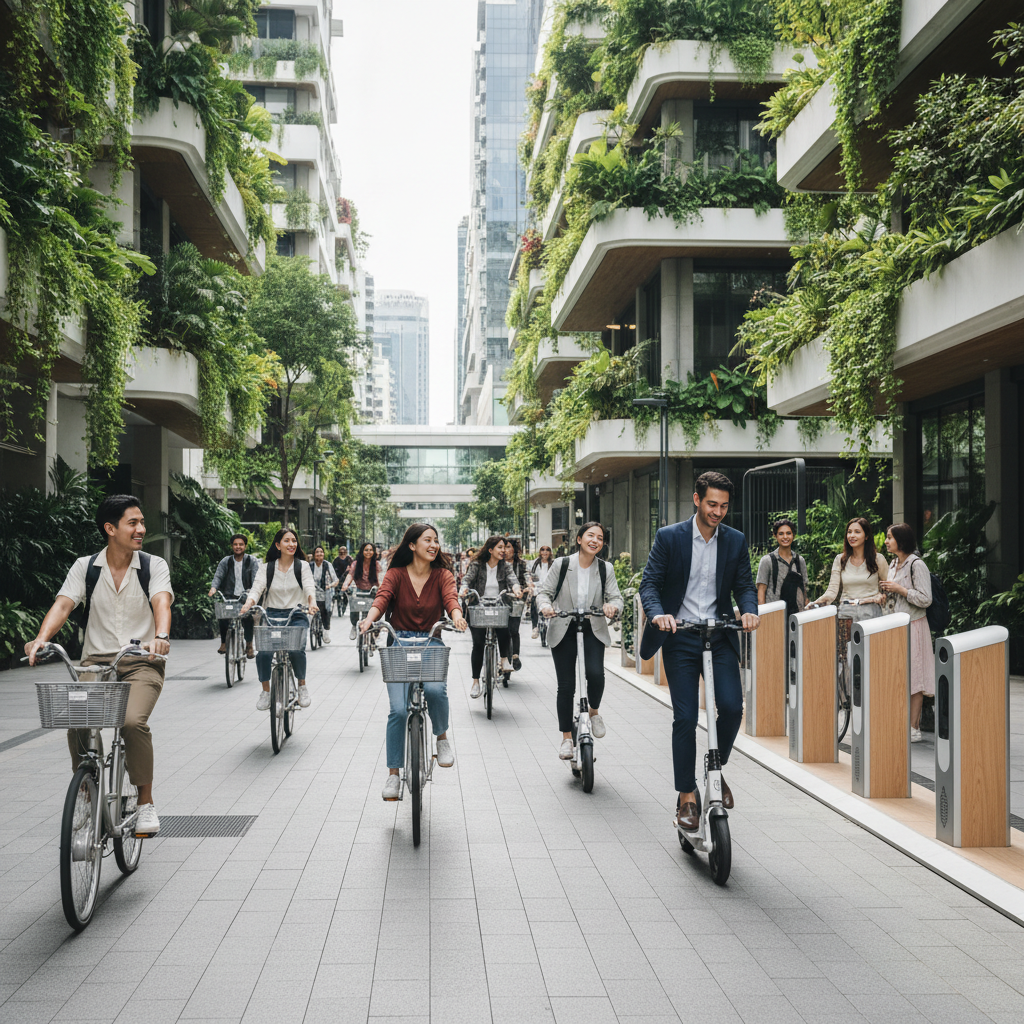 ล้ำไปอีกขั้น! เมืองอัจฉริยะ 2026 ชู E-Bike ลดคาร์บอน - 2026-smart-city-ebike-trend